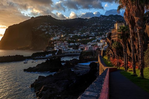 Camara de Lobos in the evening light