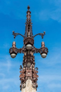Historic street lamp