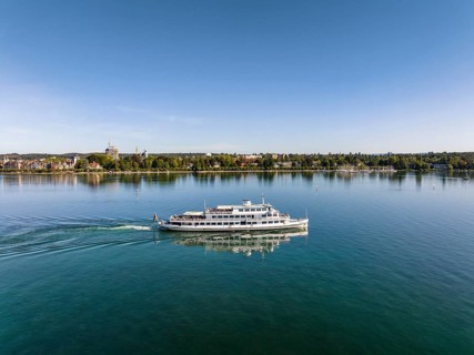 The cruise ship MS Swabia of the Lake Constance-Schiffsbetriebe