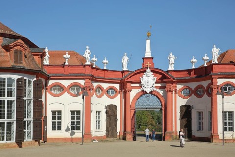 Memmelsdorf Gate and Entrance to the Baroque Seehof Castle