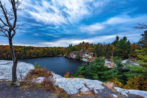 Autumn on Lake Minnewaska State Park