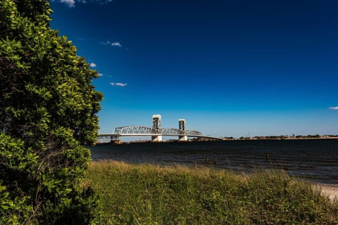 On the Millstone Trail towards the Dead Horse Bay off the Barren Island and Floyd Bennett Field. Brooklyn