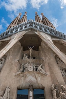 Facade of the Sagrada Familia
