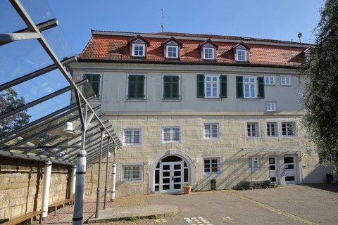 Inner courtyard of the Schule am Steinhaus