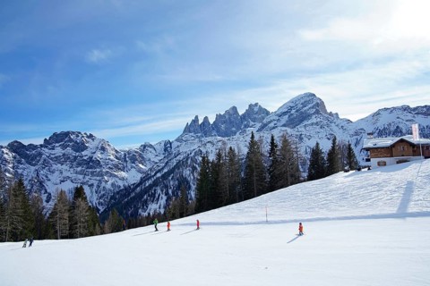 Ski area Passo San Pellegrino-Falcade