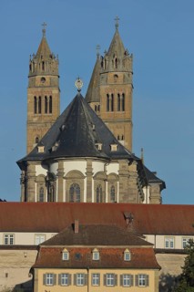 Romanesque monastery complex with convent church Michaelskirche