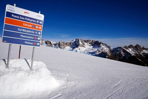 Ski area Passo San Pellegrino-Falcade