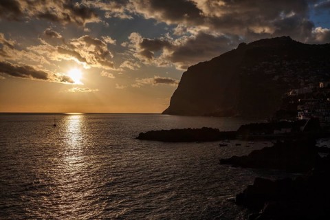 Camara de Lobos in the evening light