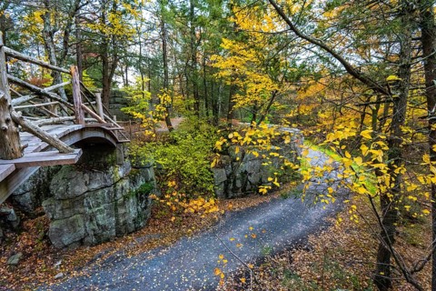 Autumn on Lake Minnewaska State Park