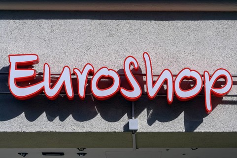 Logo and lettering Euroshop