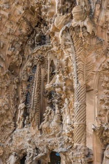 Facade of the Sagrada Familia