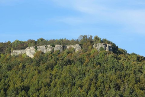 Rock landscape near Wiesenttal