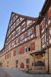 Half-timbered house Sektkellerei Kessler
