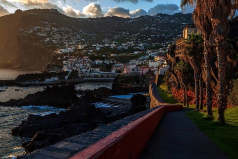 Camara de Lobos in the evening light