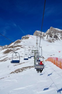 Chairlift ski