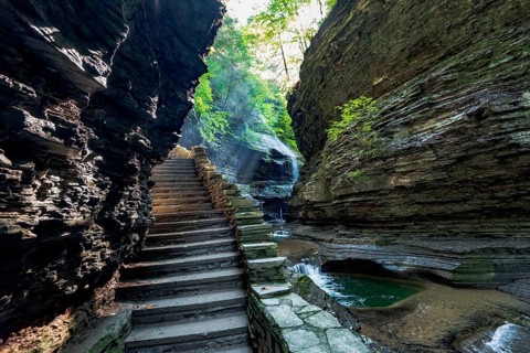 Watkins Glen State Park: Gorge Trail