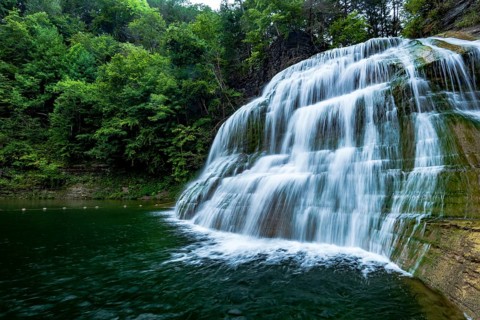 Robert H. Treman State Park: Lower Fals. Tompkins County