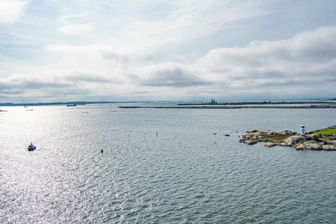 Mouth of the river Goeta Aelv