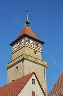 Historic high watchtower built 13th century