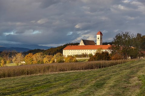 St. Georgen am Laengsee lake Abbey