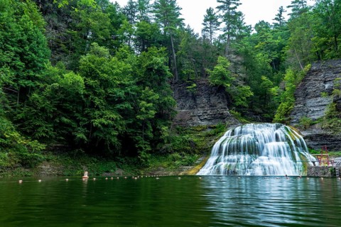 Robert H. Treman State Park: Lower Fals. Tompkins County