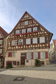 Half-timbered house on the market square
