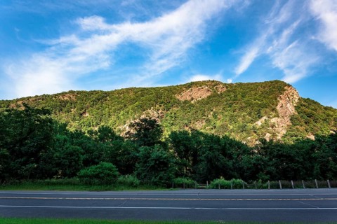 View on the Delaware Water Gap and Delaware River
