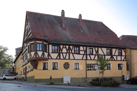 Half-timbered house Ratskeller Restaurant