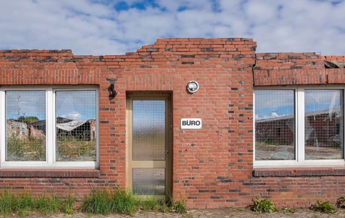 Demolished house