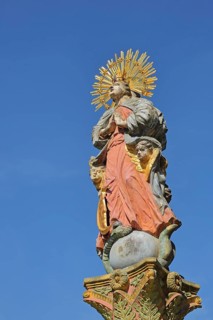 Madonna figure from the Marienbrunnen