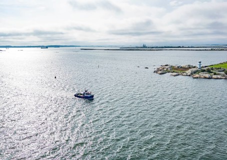 Mouth of the river Goeta Aelv
