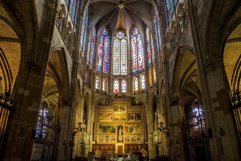 Interior view