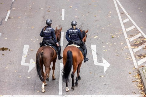 Mounted police