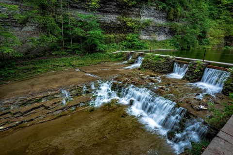 Robert H. Treman State Park: Lower Fals. Tompkins County