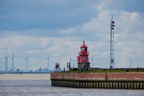 Lighthouse at the west pier