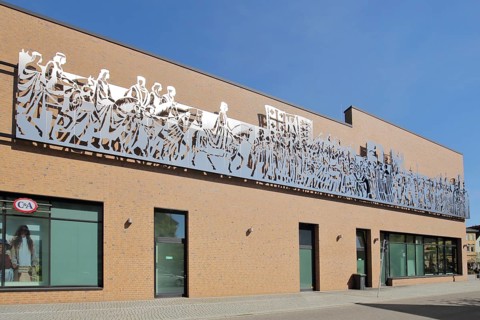Staufer frieze by Helmut Maximilian Gruber-Ballehr