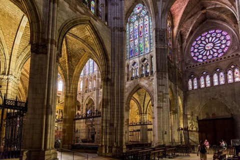 Interior view