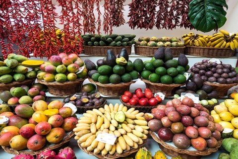 Exotic fruit stall