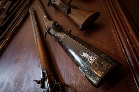 Inlaid rifles