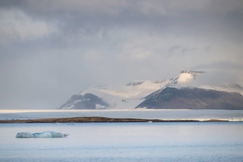 Glaciated mountains