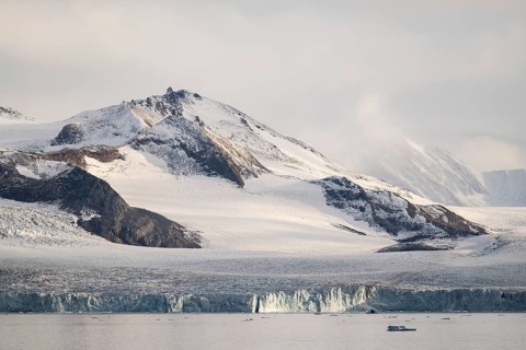 Hornbreen Glacier