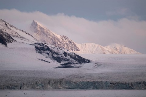 Glaciers and snowy mountains