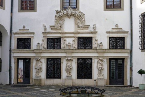 Inner courtyard