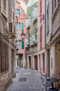 Old Town Street in Piran