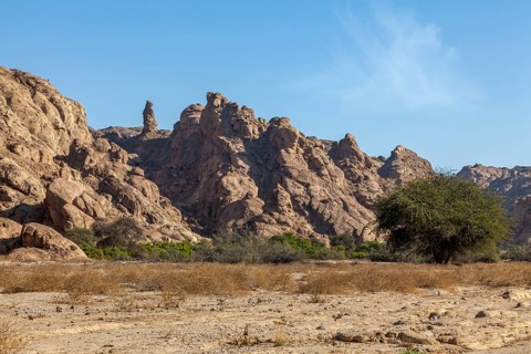 Landscape in the Namib-Naukluft National Park near Swakopmund