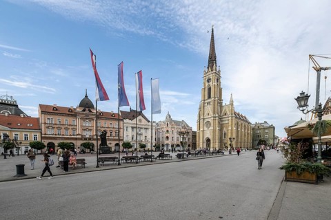 Main Square with St. Mary's Church