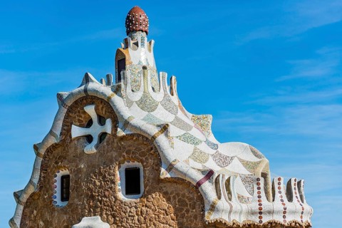 Porter's lodge pavilion in Park Guell