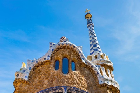 Porter's lodge pavilion in Park Guell