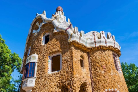 Porter's lodge pavilion in Park Guell