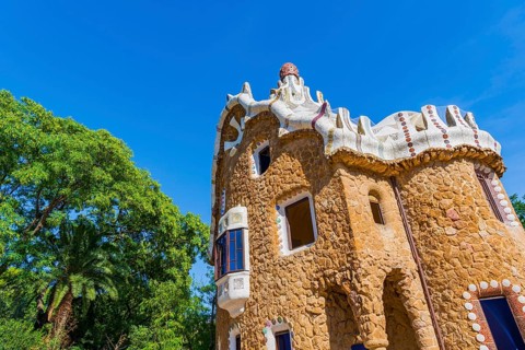 Porter's lodge pavilion in Park Guell
